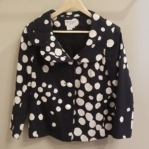 Charles Gray London Polka Dot Blazer